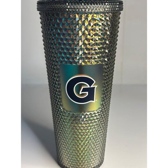 STARBUCKS University of Geogia Bulldogs Studded 24oz Studded Tumbler Cup NEW - Picture 4 of 9